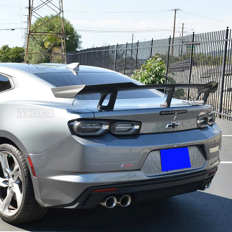 ZL1 1LE Style Bright black ABS Rear Trunk Lid Wing Spoiler Fit for 2016 2017 2018 2019 Chevrolet Camaro