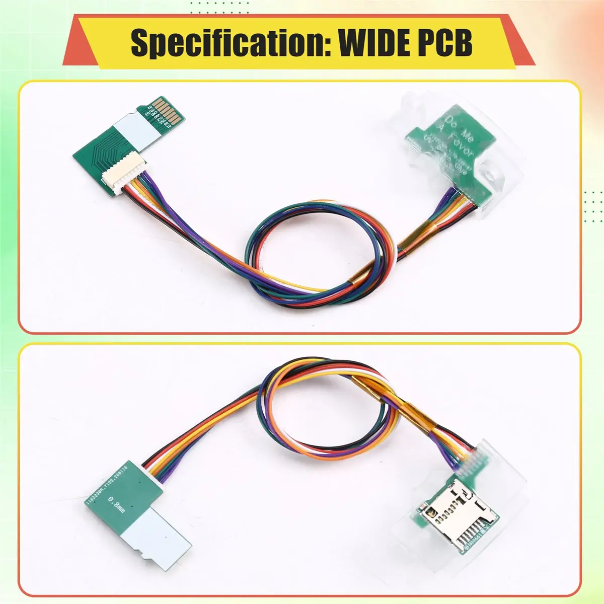 wilwill For NGC Disk-Free Flippydrive Supporting TF Card Extension Cable, Refer to the Host Light Guide Column WIDE PCB