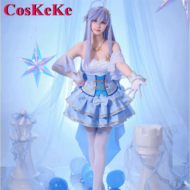 CosKeKe Vladilena · Milize Cosplay Jogo 86 -Eightysix- Uniforme de menina mágica Vestido Atividade Festa Role Play Roupas S-XL