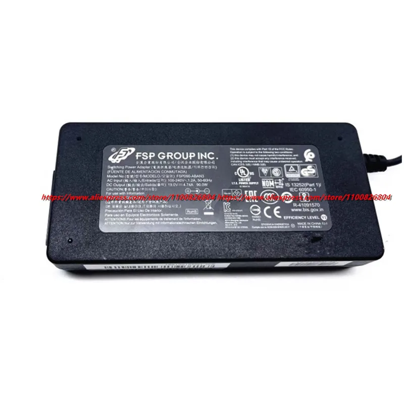 Genuine FSP 19V 4.74A 90W FSP090-ABBN3 FSP090-ABAN3 Laptop AC Adapter Charger Power Supply FSP090-ABBN2 FSP090-DIEBN2 Original