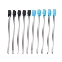 10Pcs/Lot 7CM Metal Pen Refill for Crystal Diamond Ballpoint Pen Student Pen Rod Writing Supplies Blue/Black Ink