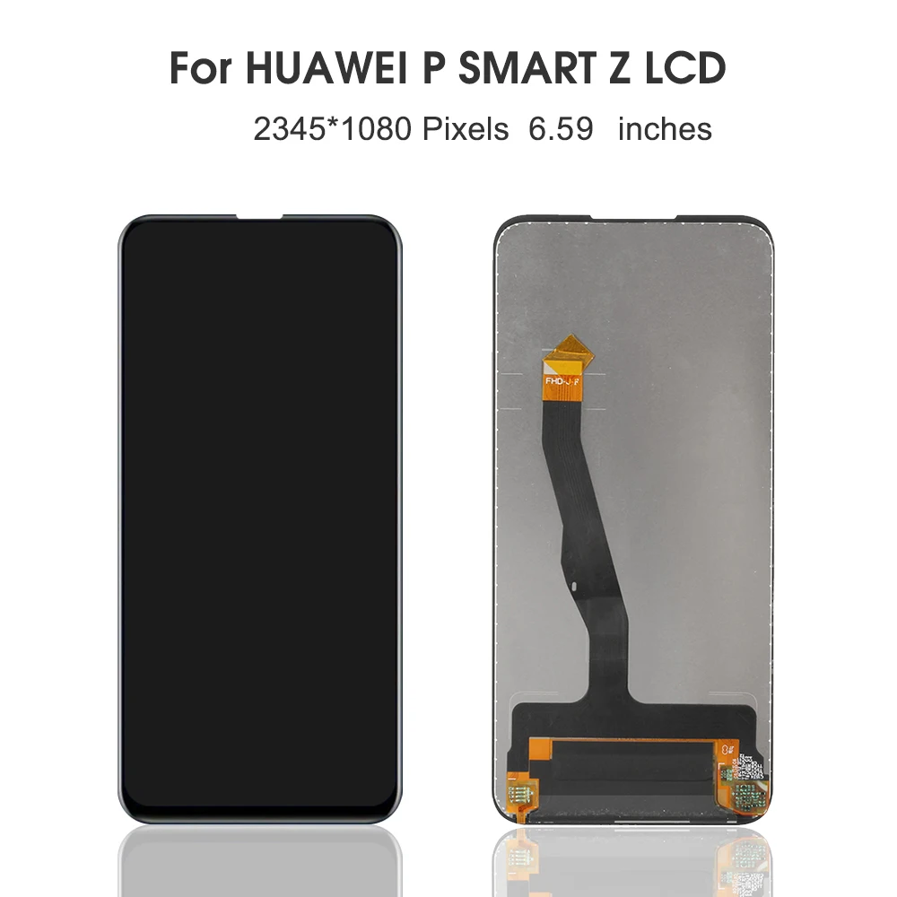 For HUAWEI P Smart Z 6.59\'\'For Y9 Prime 2019 STK-LX1 LCD Display Touch Screen Digitizer Assembly Replacement