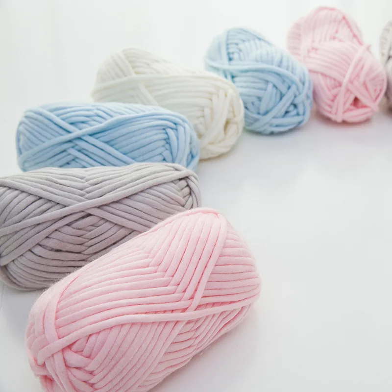 100g, 60m, household wool. Hand-woven diy coarse wool thread stick needle scarf thread medium coarse wool hat neck wool