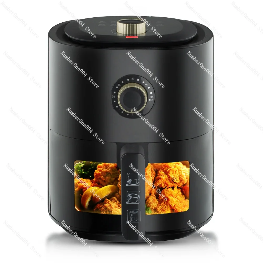 Applicable to Air fryer, no oil smoke, multi-function home large capacity French fries machine, multi-function 6L