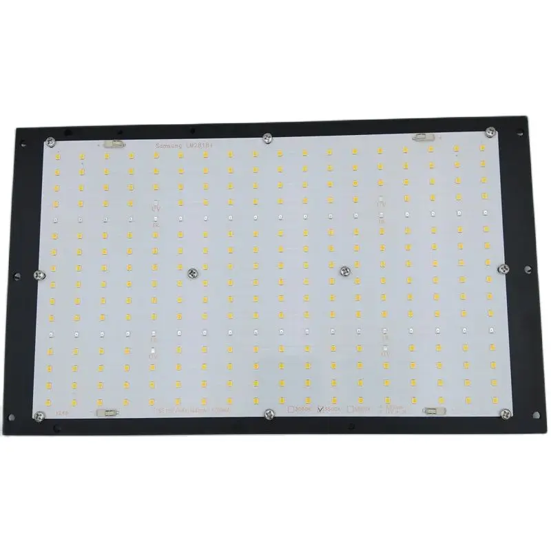 לוח קוואנטום Samsung LM281B+ 120W נורות LED עם ערכת קירור DIY Phytolamp לצמיחת זרעים 660 UV IR במקום LM301H/B