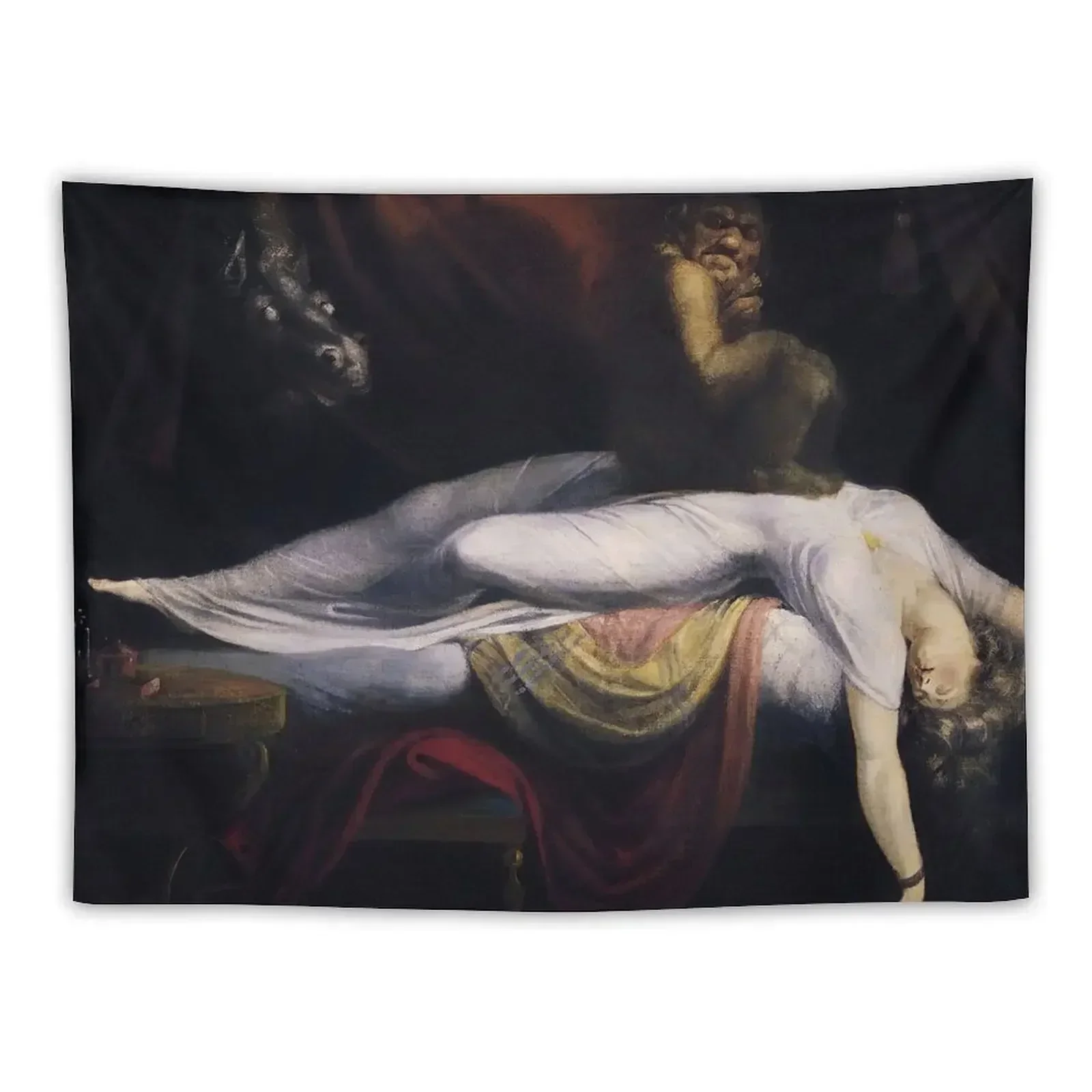

The Nightmare - Henry Fuseli Tapestry Bedrooms Decor Room Decor Wall Art Tapestry