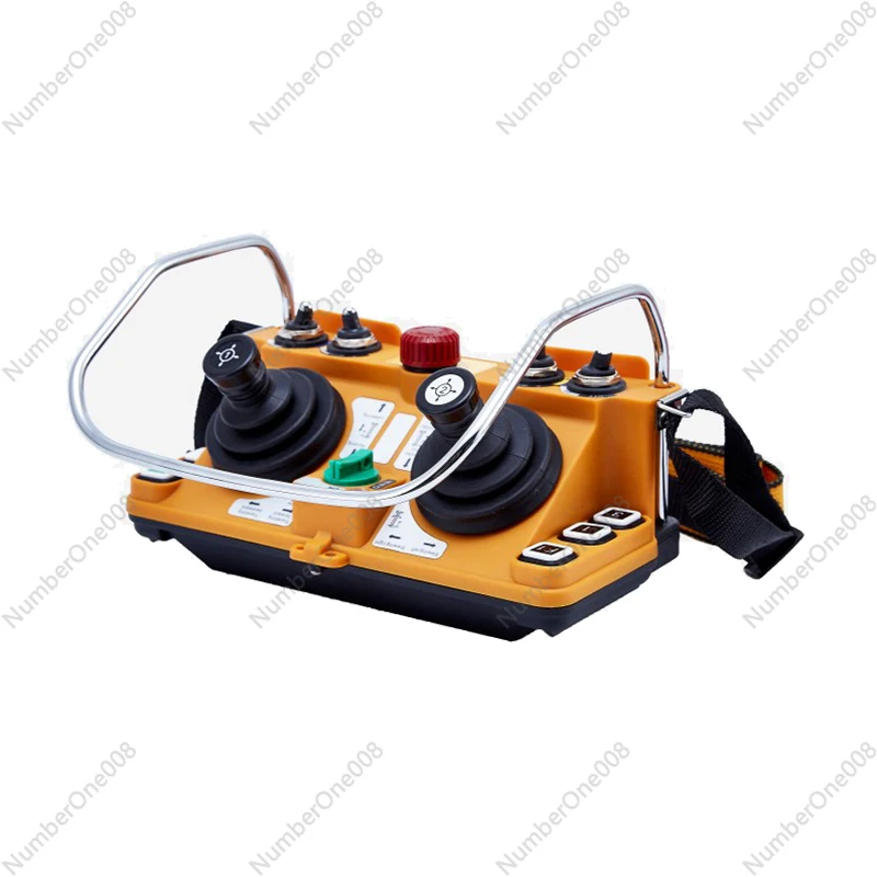 F24-60/F24-60+ Double Rocker Industrial Remote Control Crane Wireless Remote Control  1 Transmitter + 1 Receiver five-speed Gear