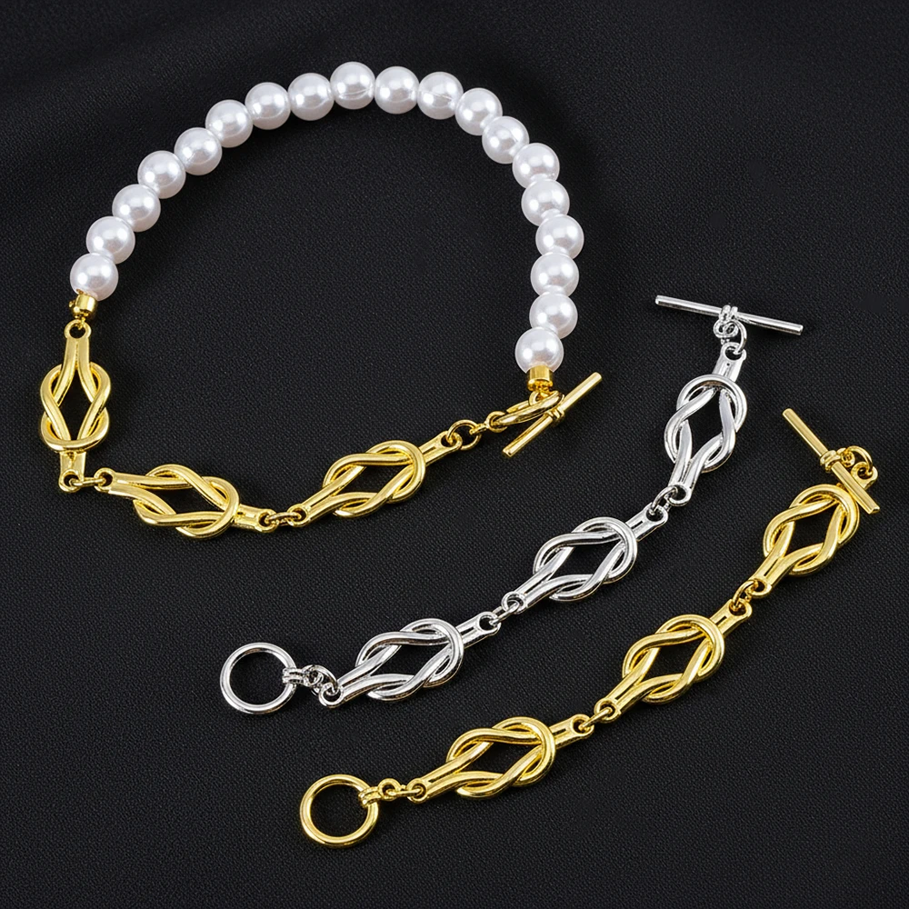 

18K Gold Plated OT Clasps Toggle Clasp For Jewelry Making Pearl Bracelet Connector Clasps For DIY Necklace Making Accessories