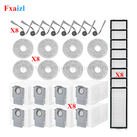 For Roborock Saros Z70 Robot Vacuum Cleaner Replacement Spare Parts Main Side Brush Hepa Filter Mop Cloth Dust Bag Accessories