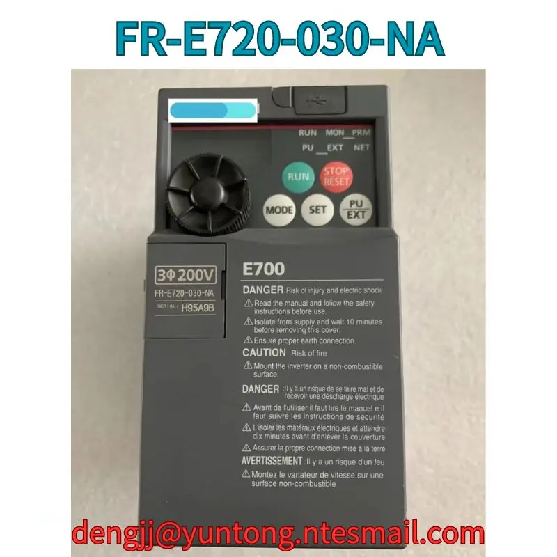 

Used Frequency converter FR-E720-030-NA test OK Fast Shipping