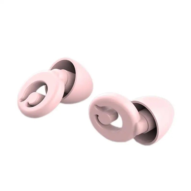 

Sleeping Reusable Earplug Comfortable Silicone Ear Plugs Noise Protection Travel Earplugs Swimming Waterproof Ear Plugs