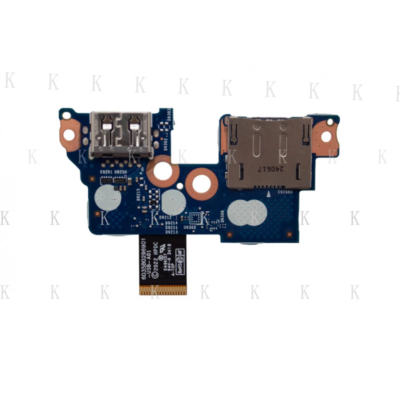 

C New For HP Elite x360 830 835 G9 G10 2-in-1 USB Card Reader Board 6050A3317301