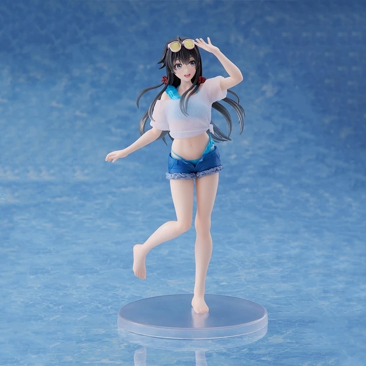 

18cm In stock Japanese original anime figure Yukinoshita Yukino swimsuit ver action figure collectible model toys for boys