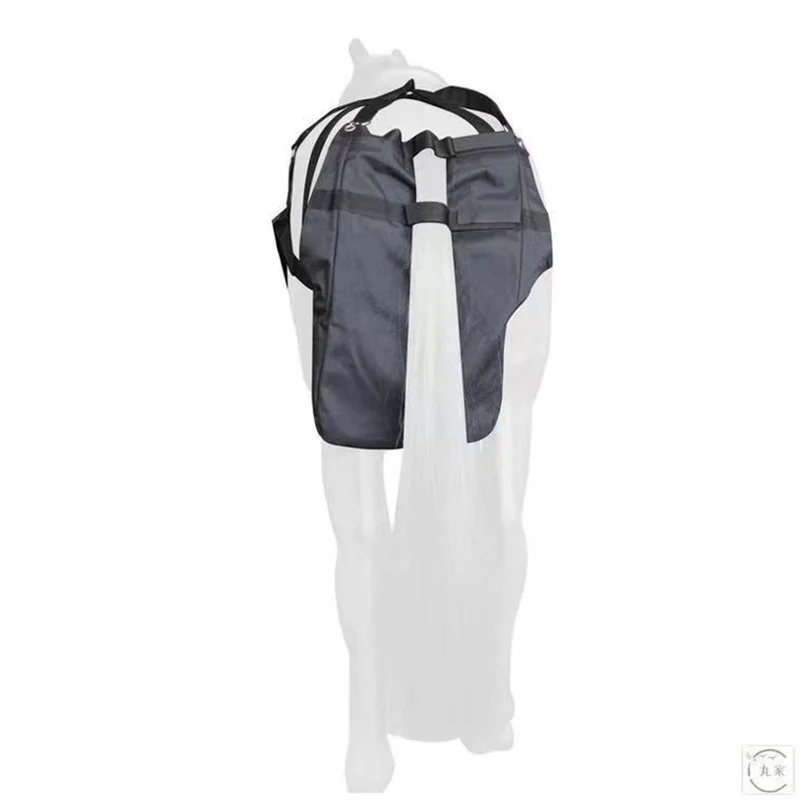 حقيبة تنظيف ساد الحصان، جيب محمول لتجميع الكفن #2