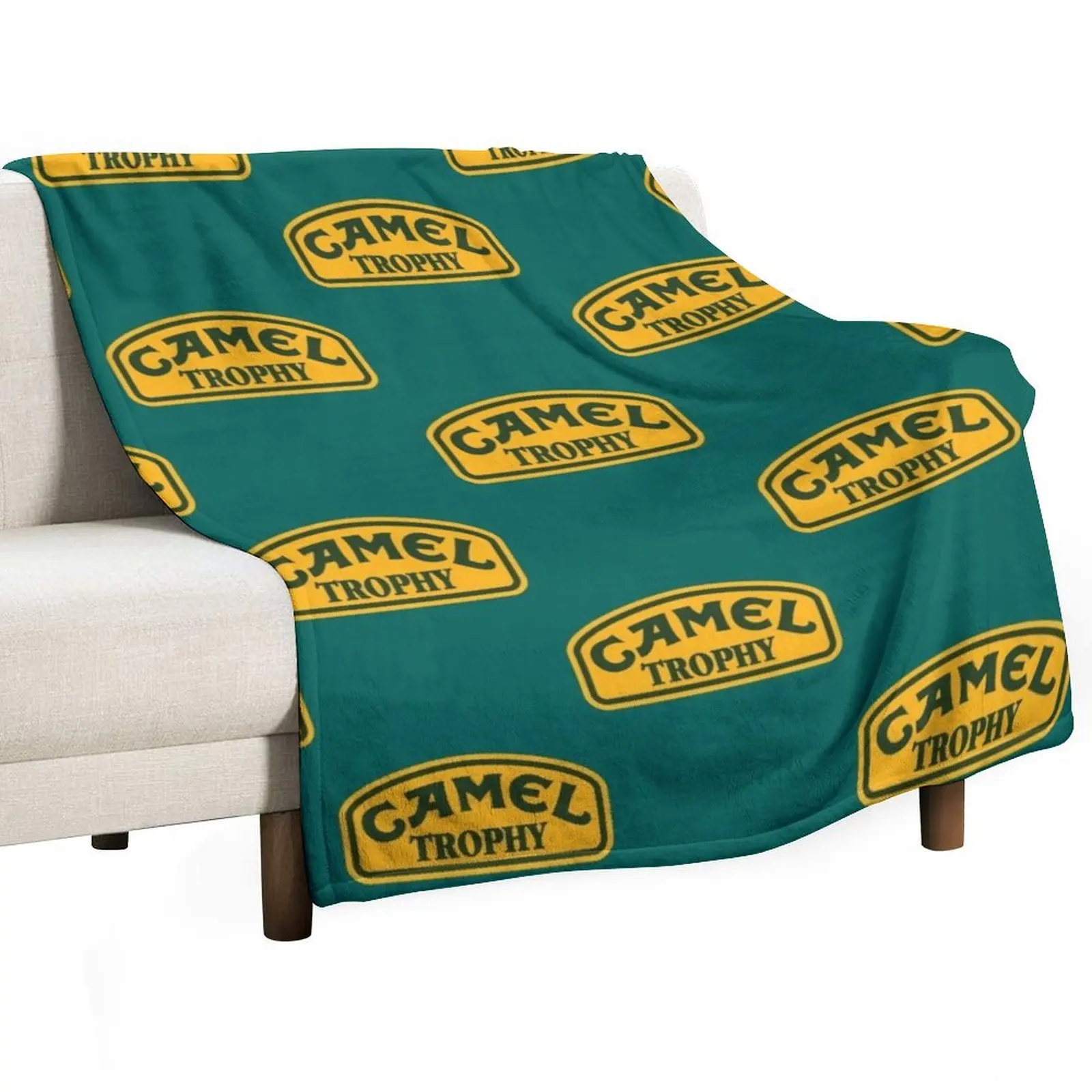 CAMEL TROPHY Throw Blanket blankets and throws Plaid Thermal Winter beds Hairy Softest Blankets