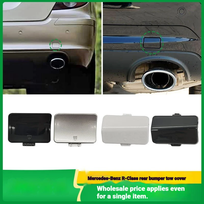 for-06-09-mercedes-benz-r-class-rear-bumper-trailer-cover-w251-rear-bar-traction-hook-hole-cover