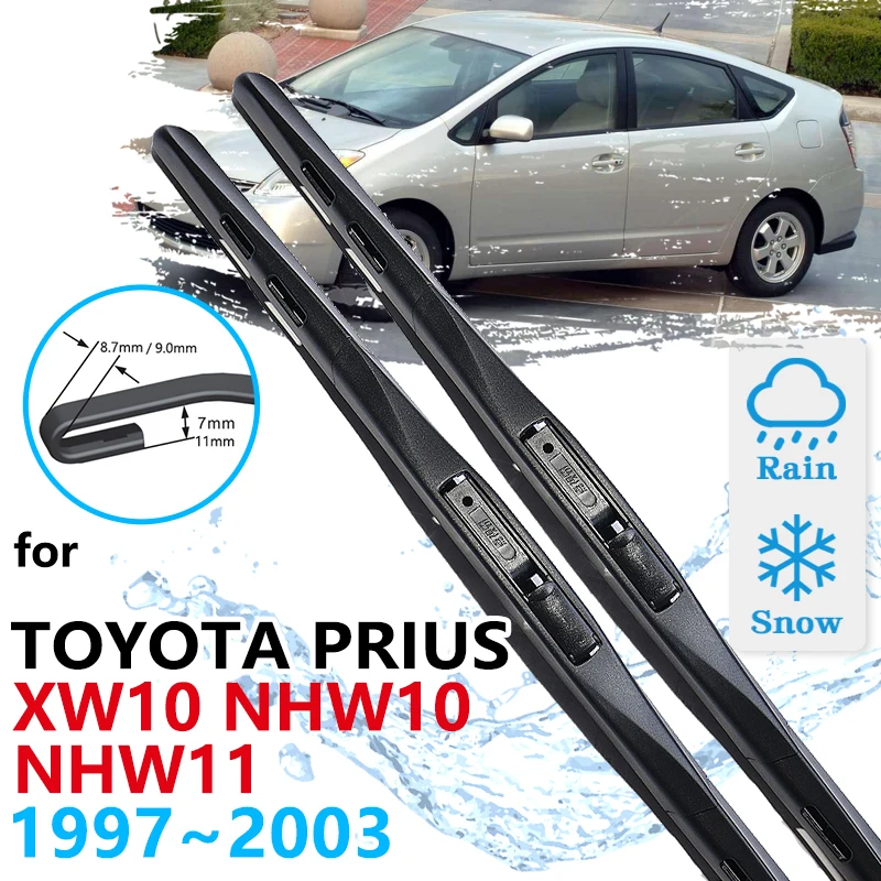 For Toyota Prius 10 XW10 1997 1998 1999 2000 2001 2002 2003 NHW10 NHW11 Car Front Wiper Blades Windscreen Windshield Accessories