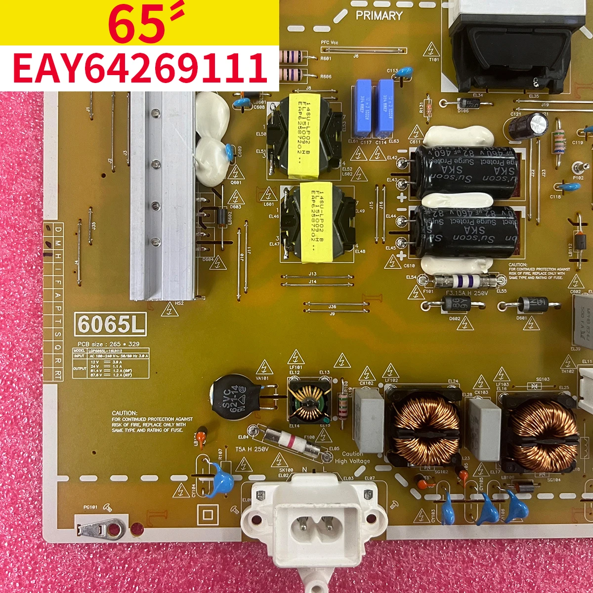

100% test for 65UH8500-CA power board LGP6065L-16UH12 OPVP-0305 EAY64269111