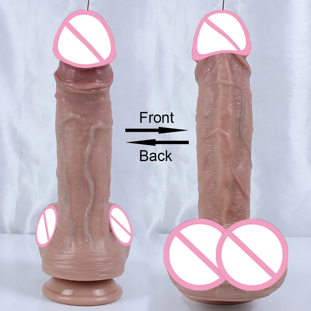 Realistic Dildo Big Huge Penis With Suction Cup Silicone Adult Shop Sex Toys For Woman Men Fake Dick Anal Butt Plug Masturbation