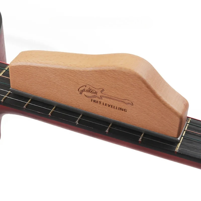 6 Inch Guitar Fret Leveling File Hard Wood Guitar Fret Crowning End Level File Sanding Luthier Repair Tool Luthier Repair Tool
