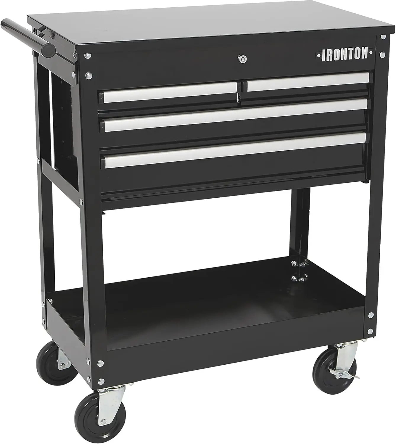 

30In. 4-Drawer Tool Cart, 33-7/8In.L X 17-5/8In.W X 39-1/8In.H, 500-Lb. Capacity