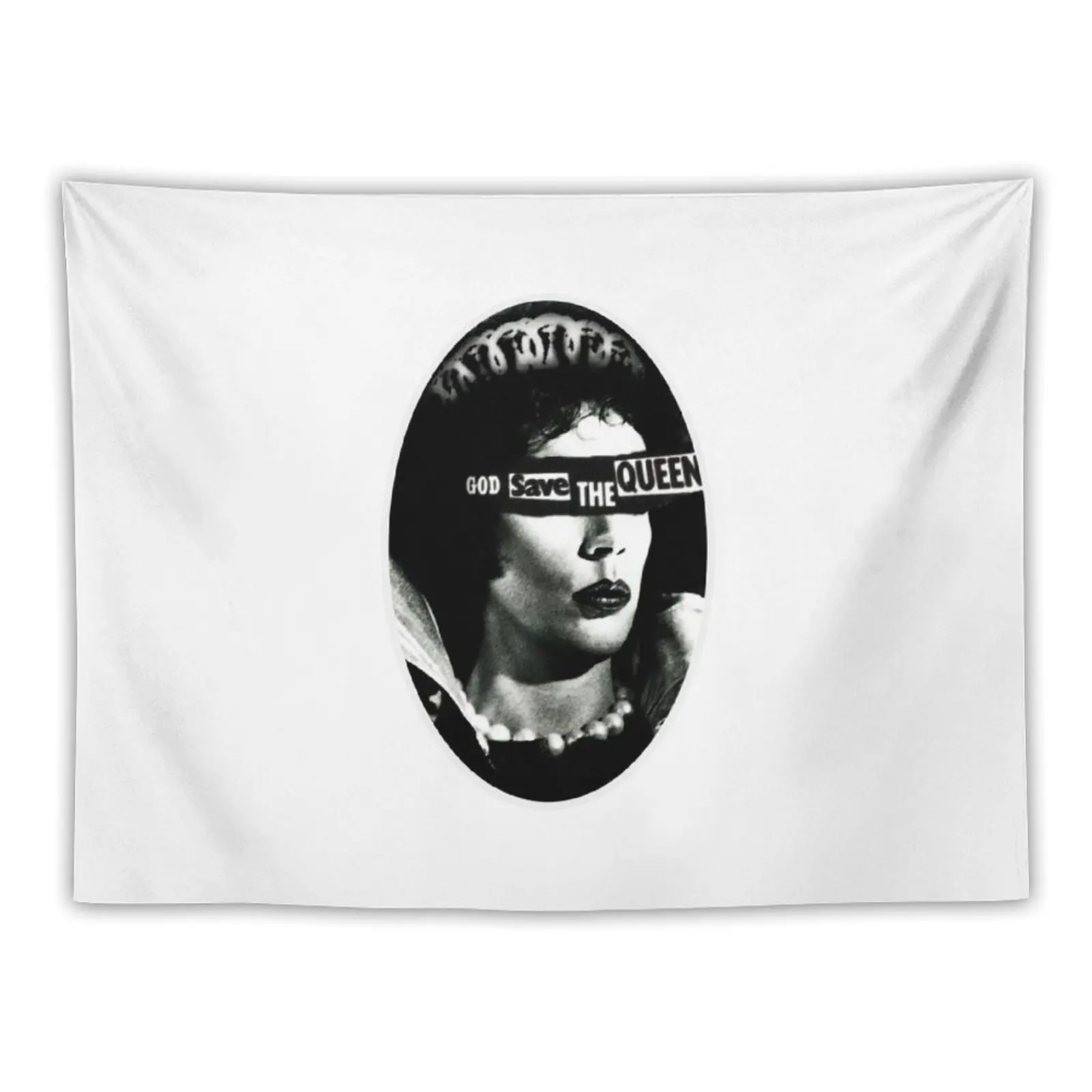 

God Save the Queen Frank-N-Furter Tapestry Room Decorations Aesthetic Aesthetic Decoration Wallpaper Wall Hanging Tapestry