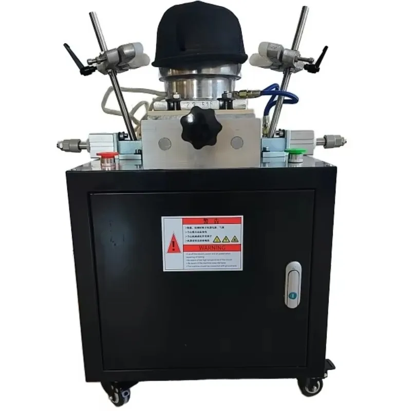 Mini Cap Ironing Machine Single Head Automatic Small Type Baseball Hat Pressing Equipment with Engine Core New