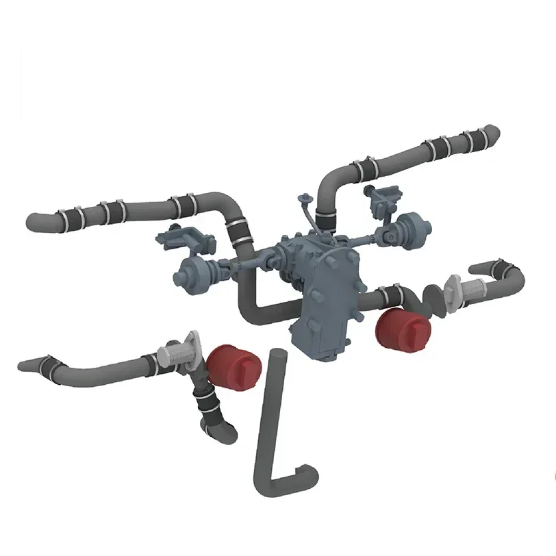 أجزاء خط أنابيب المحرك Ryefield Rm-2007 1/35 (لـ RM-5003 RM-5025 Tiger I مع أجزاء ترقية النموذج) #5