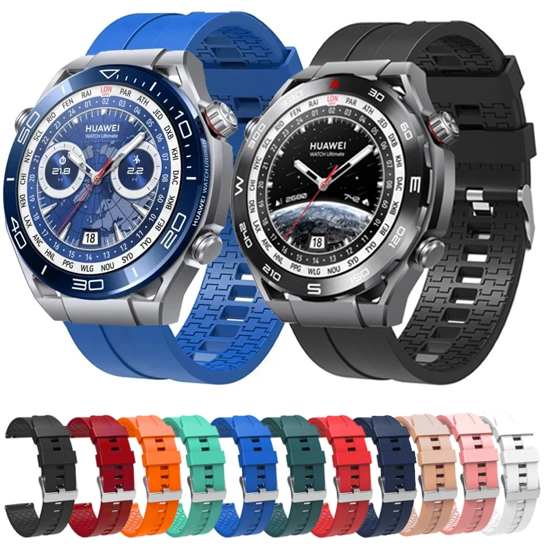 Ремешок силиконовый для HUAWEI WATCH GT2 GT3 Pro 46 мм GT 2 Pro GT 2E, сменный Браслет, 22 мм