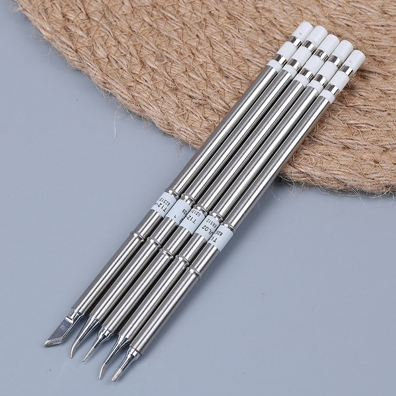 T12 Soldering Iron Tips BC2 J02 JL02 KR ILS Welding Tips Replacement Solder Head For Soldering Rework Station Tools
