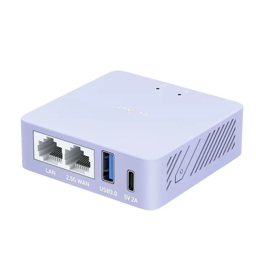 GL-iNET (Brume 2) GL-MT2500/MT2500A Mini VPN Security Gateway for