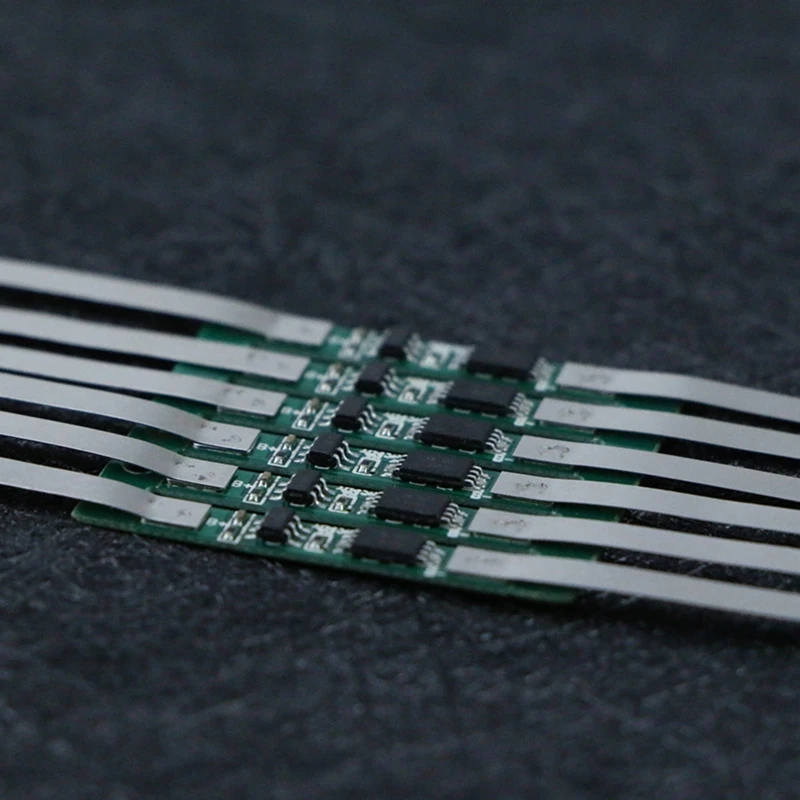 10 sztuk/zestaw Płytka Zabezpieczająca BMS 3.7V 3A do Akumulatora Litowego 1S 18650 z Ochroną Przed Przeładowaniem z Taśmą do Lutowania — zdjęcie 6