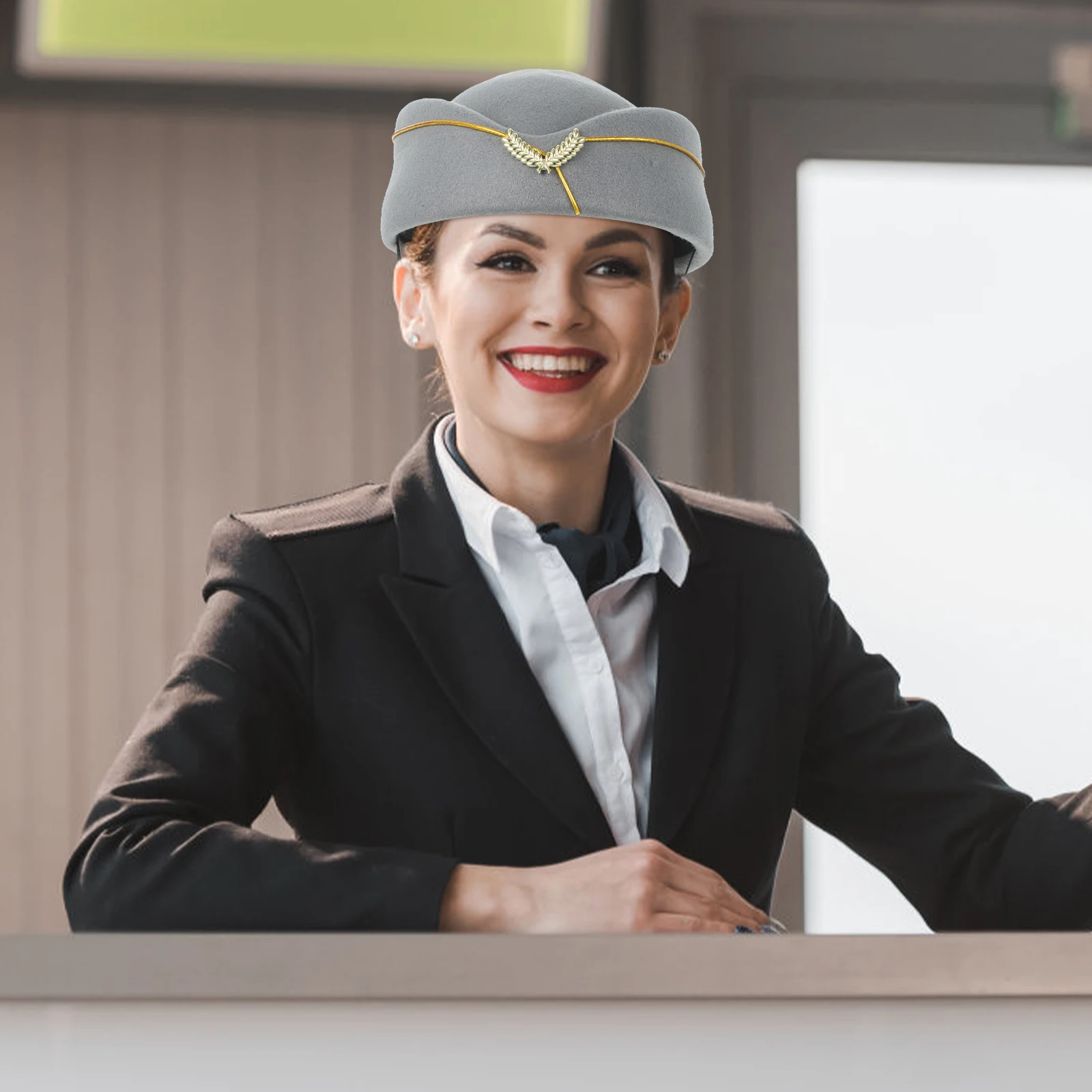 Рисунок 2 - Элегантный берет для стюардессы
