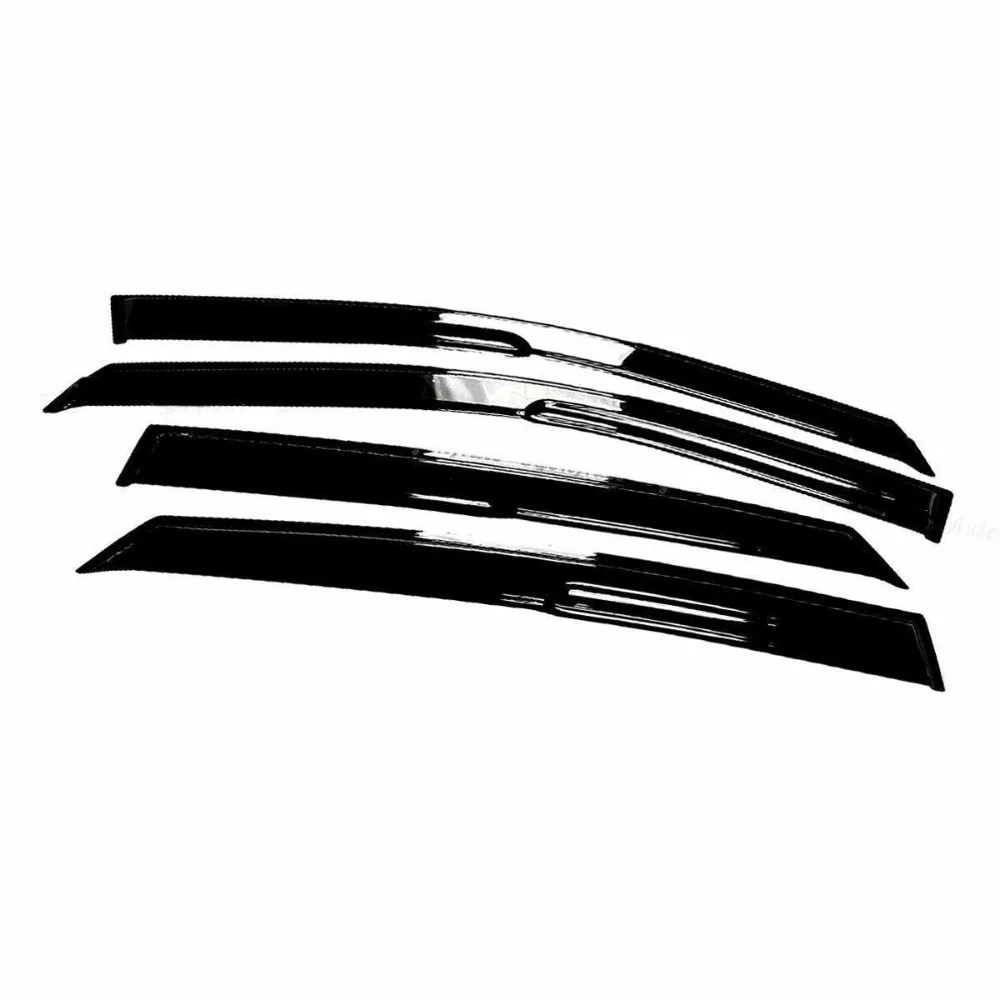 

Для Mazda 3 3 i/S Sedan 10-13: Дефлекторы окон в стиле JDM-Mugen, черные, защита от дождя