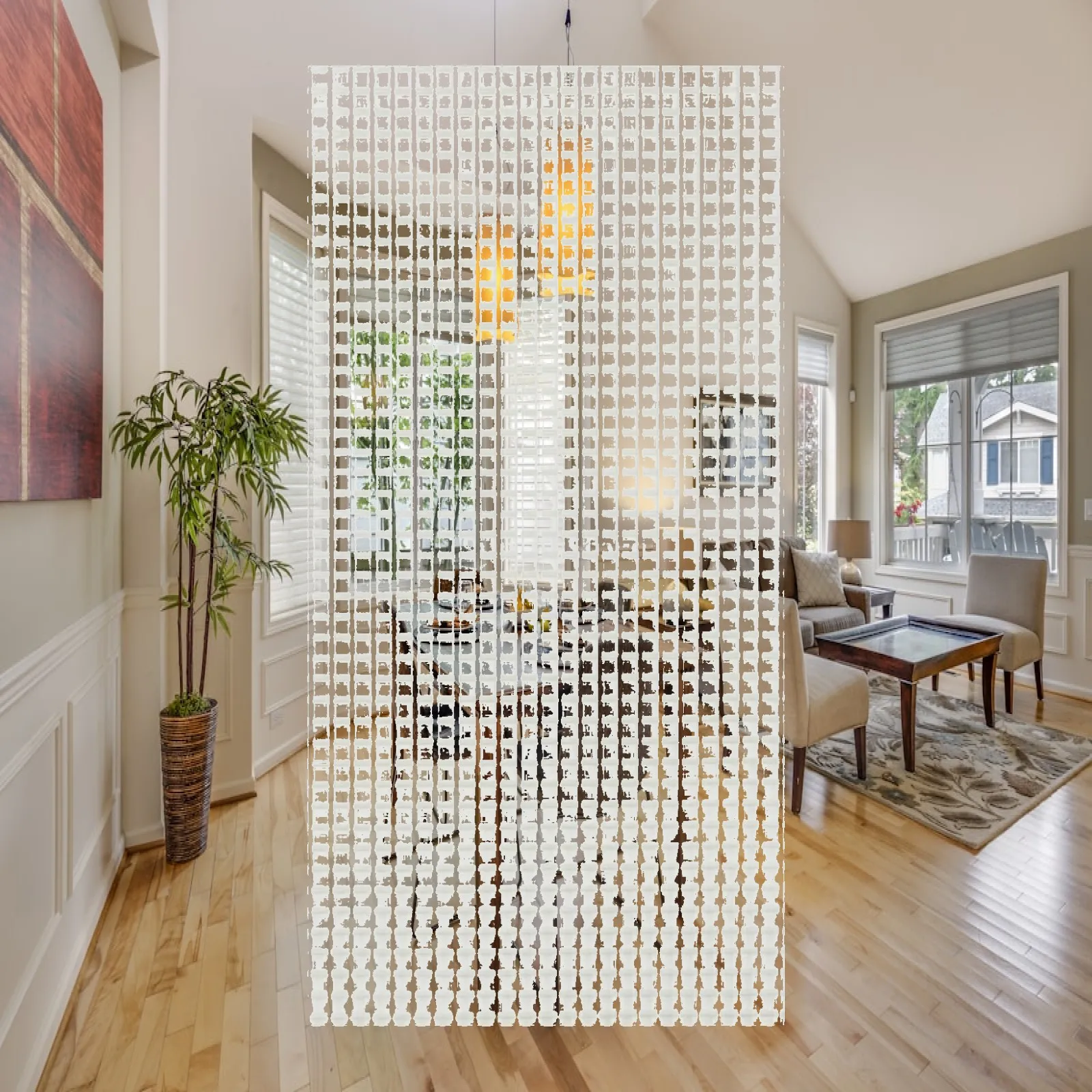 Durable Fiberglass Mesh for Mosaic Tile Sheet Backing with Small Square Grid for Home DIY