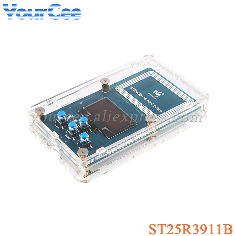 ST25R3911B Development Board Module STM32 1.3 inch OLED Display Screen SPI Support Multiple Protocols Reader