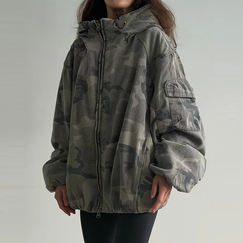 Ballon Silhouette Wolle Mischung Mantel Hosen Anzüge Frauen Elegante V-ausschnitt Seite Knopfleiste Dünne Jacke Hohe Taille Hose Neue Dame Outfit – Detail 9