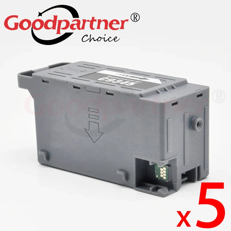 5X C9345 C12C934591 Ink Maintenance Box for EPSON ET 16150 16600 16650 5880 5850 5800 5150 WF 7845 7840 7830 7820 L8168 L8188