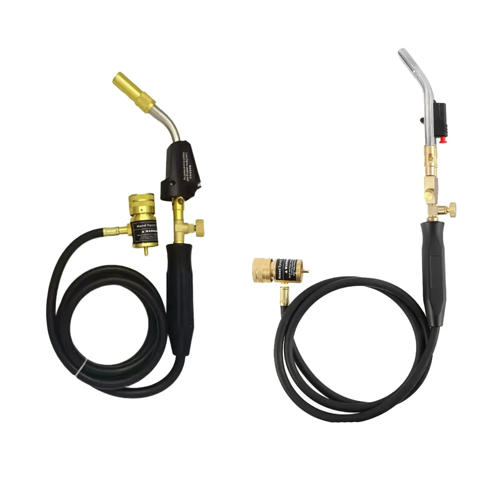 

1 Piece Brass Propane Torch Welding Blower Multi Purpose with 1.5M Hose Dual Adjustable for Soldering Cooking