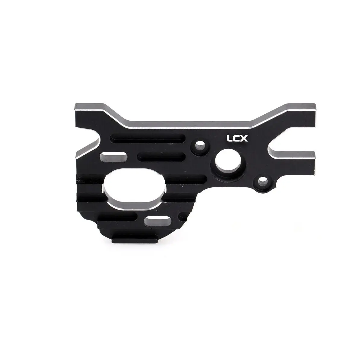 

LCX Racing 1/10 RC Crawler CNC Aluminum Transmission Motor Mount Plate for Axial SCX10 PRO Upgrades Parts Accessories