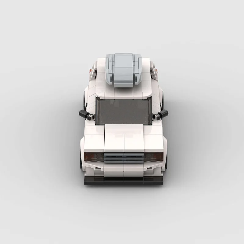 Stad Gekampioen 8-raster Bens S124 automodel elektronische tekening kleine deeltjes puzzelblok reatieve Garage Kinderspeelgoed