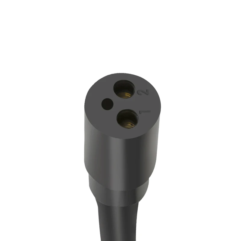 Lanhe MCIL2M Micro Circular Series 2 Contacts Male Plug Underwater Connector for Forum and SMD ROV Application