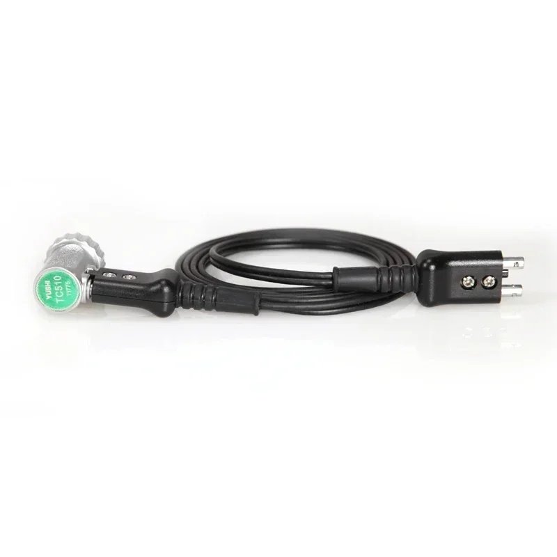 YUSHI Thickness Gauge 5MHz Ultrasonic Transducer TC510 Probe with Dual Plug Cable