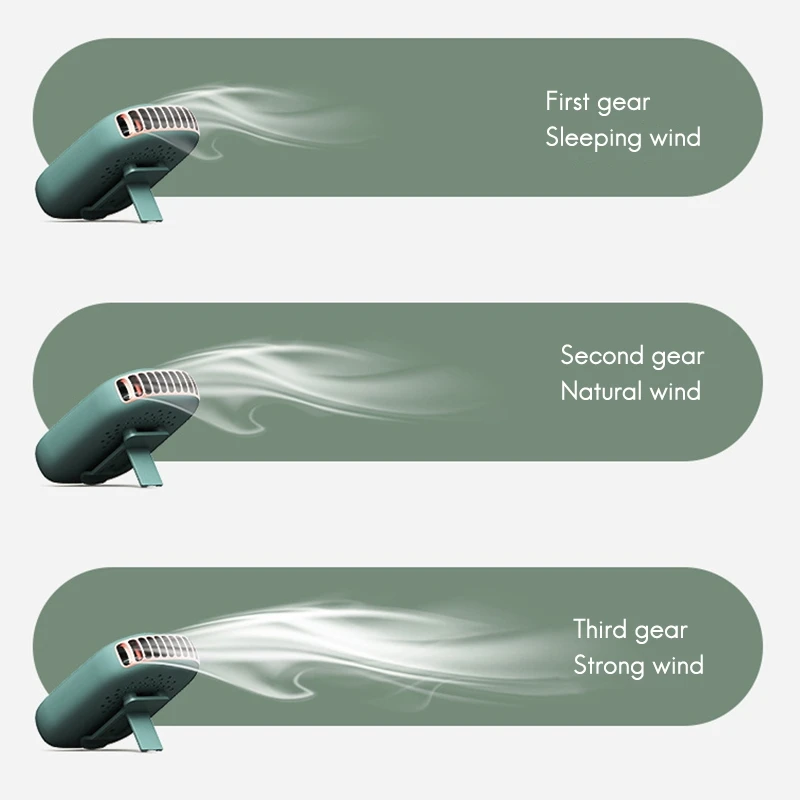 Вентилятор Мини USB-кулер Перезаряжаемый Ventilador Travel Ручной портативный бесшумный маленький электрический охлаждающий вентилятор Белый