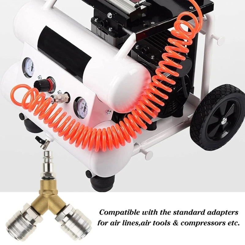 Robusts Compressed Air Distribution Solution Compressed Air Distributor Suitable for Connecting Compressors & Hoses