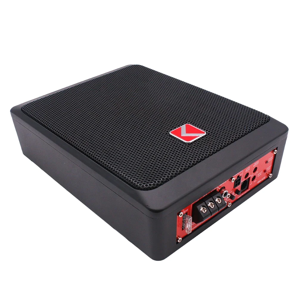 

Прямая продажа с фабрики, новый тонкий активный автомобильный сабвуфер 6*9 дюймов, высокое качество, 800 Вт, 12 В, нижний сабвуфер с сумкой для кабеля