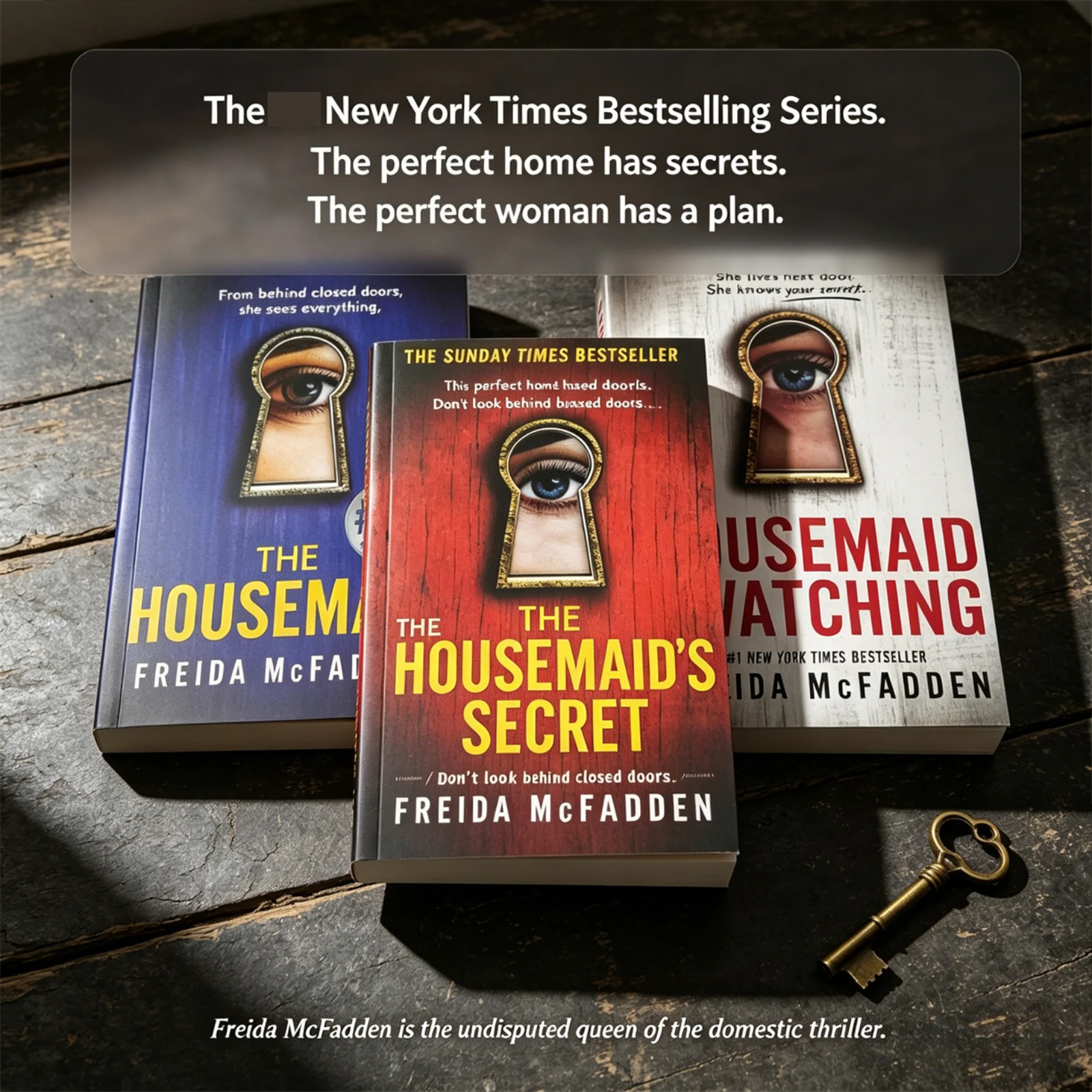 

Freida McFadden The Housemaid 3 Books Set Thriller Suspense Novels