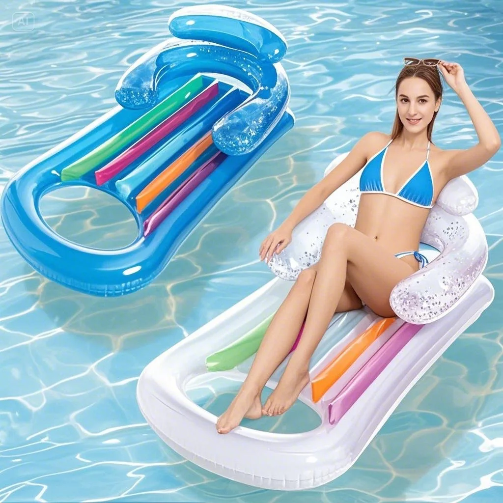 

Кресло со спинкой, надувная игрушка, поплавковая платформа, плавающая кровать для детей, детское сиденье на водной основе, складное кресло