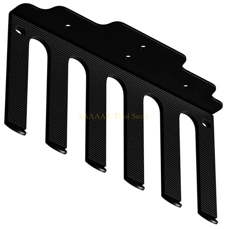 A2BE توفير المساحة العمودي رف الحديد قوس مع طلاء مقاوم للصدأ لتنظيم المنزل تخزين المعدات الفعالة #3