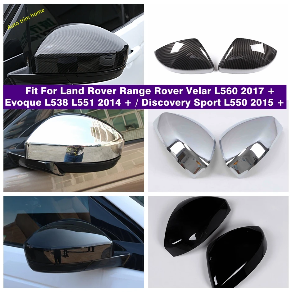 

Rearview Mirror Cover For Land Rover Range Rover Velar L560 / Evoque L538 L551 2014 - 2023 / Discovery Sport L550 2015 - 2022